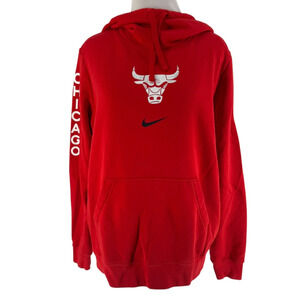 Nike Women's Chicago Bulls Club Fleece City Edition Hoodie Sweatshirt Size Small